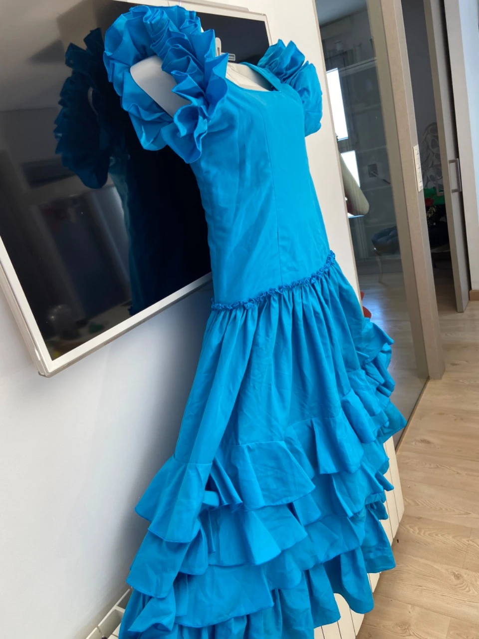 212 azul clásico flamenca